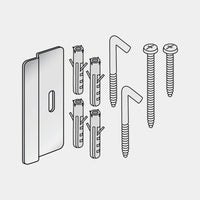 Fixing Set Pullout Lines Chrome for Matt Steel