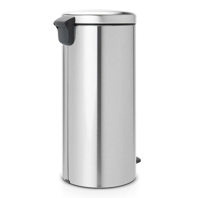 NewIcon Pedal Bin 30L FPP Matte Steel