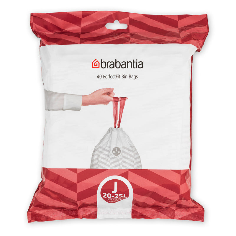 Bin Liner Dispenser Pack Code J 23L (BO) 40 Bags