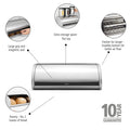 Bread Bin Roll Top Large