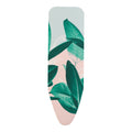 IRONING BOARD REPLACEMENT COVER 124X38 (B) TROPICAL LEAVES 8MM FOAM COMPLETE SET