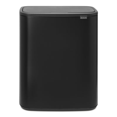 BO Touch Bin 60L White Matt Black