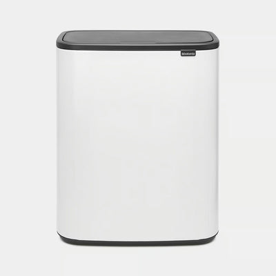 BO Touch Bin 2 x 30L White