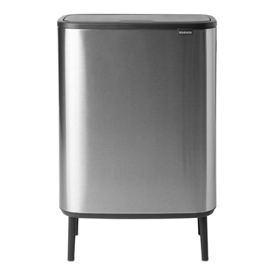 BO Touch Bin Hi 2 x 30L FPP Matte Steel