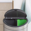 Touch Bin New Twin Bin 10/23L FlatBack