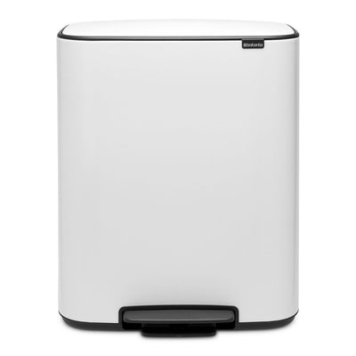 BO Pedal Bin 60L White