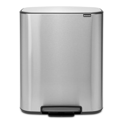 BO Pedal Bin 60L FPP Matte Steel