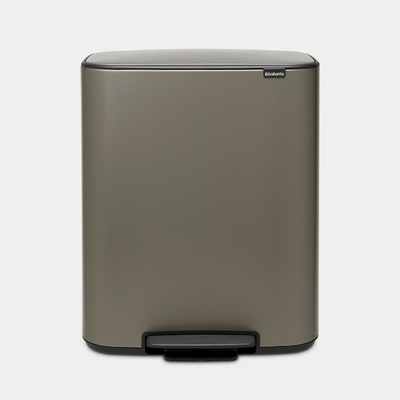 BO Pedal Bin 2 x 30L Platinum