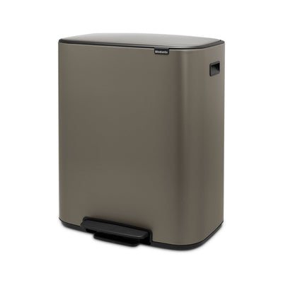 BO Pedal Bin 2 x 30L Platinum