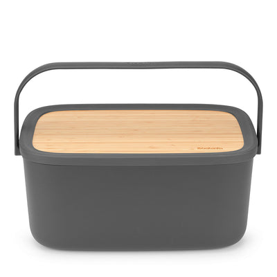 NIC Bread Bin Dark Grey Dark Grey