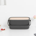 NIC Bread Bin Dark Grey