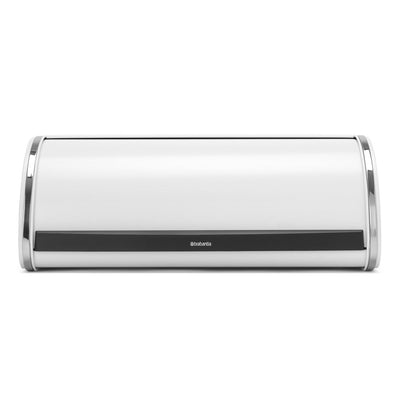 Silver and black cylindrical kitchen appliance on a white background
