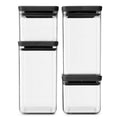Tasty+ Square Canister Set of 4