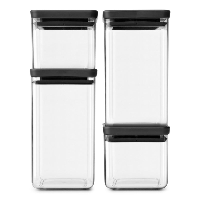 Tasty+ Square Canister Set of 4