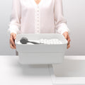 Washing Up Bowl with Drying Tray Dark Grey
