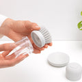 Soap Dispensing Dish Brush Dark Grey