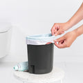 NewIcon Pedal Bin, Recycle 2x2L