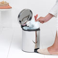 NewIcon Pedal Bin, Recycle 2x2L