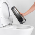 Toilet Brush and Holder Matt Steel