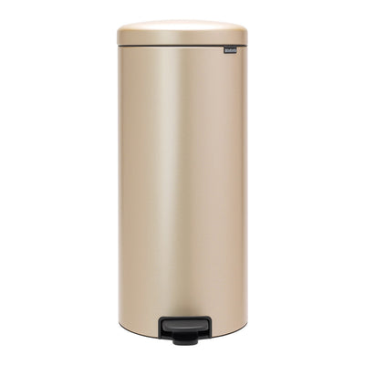 NewIcon Pedal Bin 30L Metallic Gold