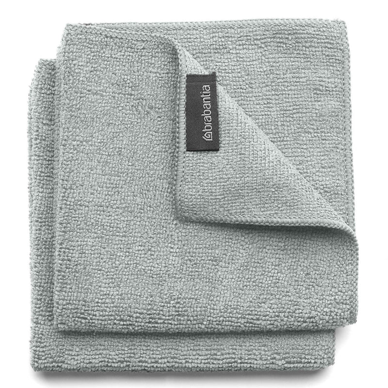 Microfiber Dish Cloths Set of 2 - Mid Grey