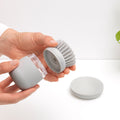 Soap Dispensing Dish Brush Dark Grey