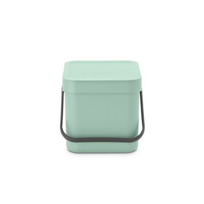 Sort & Go Waste Bin 6l Jade Green