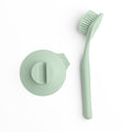 Dish Brush with Suction Cup Holder