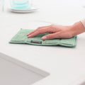 Microfibre Cleaning Pads, Set of 3, 16x22 cm (Dark Grey / Light Grey / Jade Green)