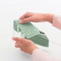 Microfibre Cleaning Pads, Set of 3, 16x22 cm (Dark Grey / Light Grey / Jade Green)