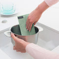 Microfibre Cleaning Pads, Set of 3, 16x22 cm (Dark Grey / Light Grey / Jade Green)