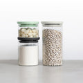 Stackable Glass Jars Set of 3