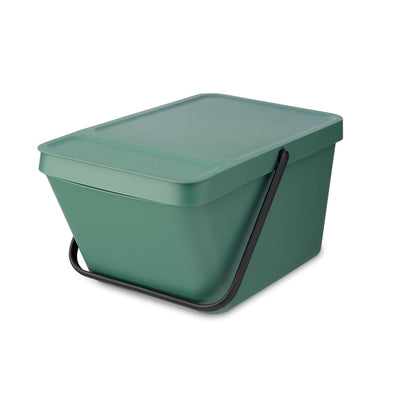 Sort & Go Stackable Waste Bin 20L Fir Green