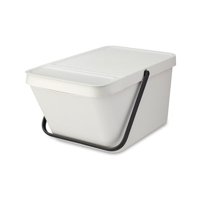 Sort & Go Stackable Waste Bin 20L Light Grey