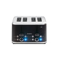 4 Slice Toaster Matte Black