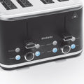 4 Slice Toaster Matte Black