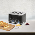 4 Slice Toaster Matte Black