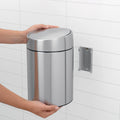 Slide Bin 5 Litre De Luxe - FPP Matt Steel