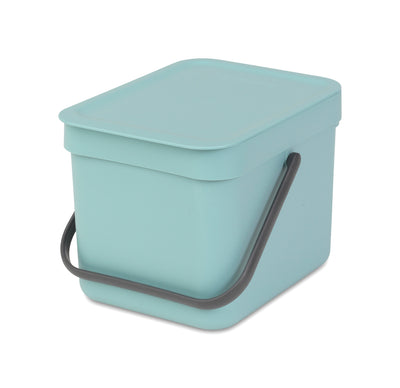 Sort & Go Waste Bin 6l Mint
