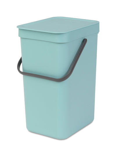 Sort & Go Waste Bin 12L Mint