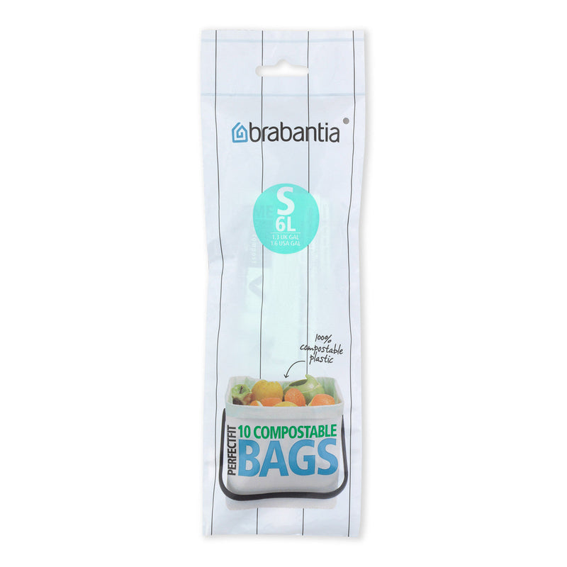 Perfect Fit Compostable Bin Liner Code S (6 litre)