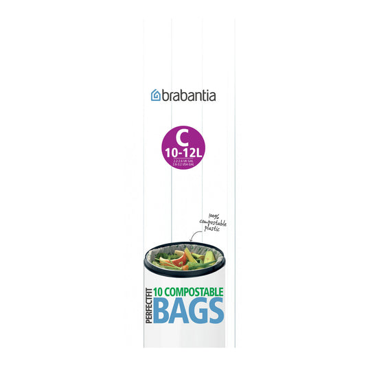 Perfect Fit Compostable Bin Liner Code C (10/12 litre)