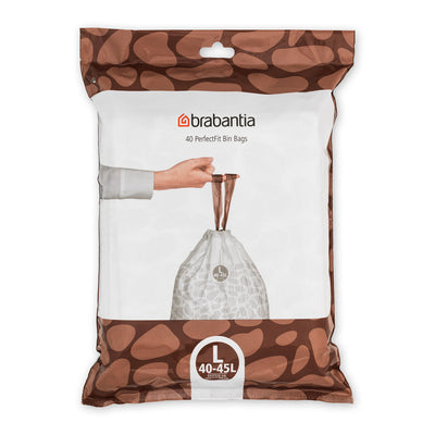 Bin Liner Code L (40-45 Litre) 40 Bags Dispenser Pack