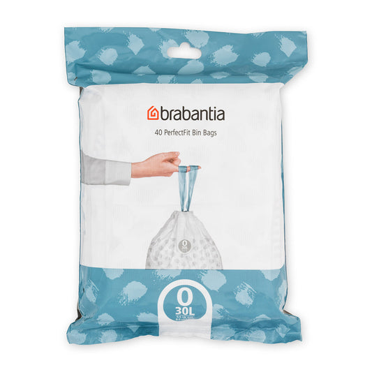 Bin Liner Code O 30L (BO) 40 Bags Dispenser Pack