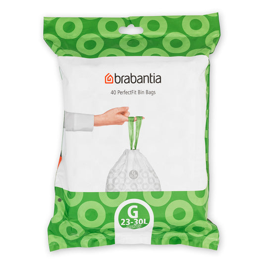 Bin Liner Code G (23/30 Litre) 40 Bags Dispenser Pack