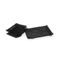 Wash Bags Set of 3 in 2 sizes (2x 33 x 25cm / 1x 45 x 33cm) - Black