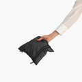 Wash Bags Set of 3 in 2 sizes (2x 33 x 25cm / 1x 45 x 33cm) - Black