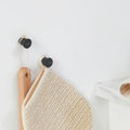 MindSet Towel Hooks,Metal Set of 2