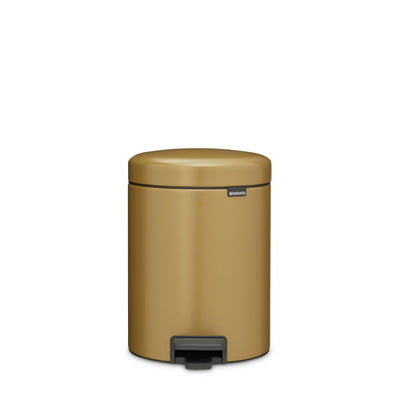 NewICON Pedal Bin 5L Warm Gold