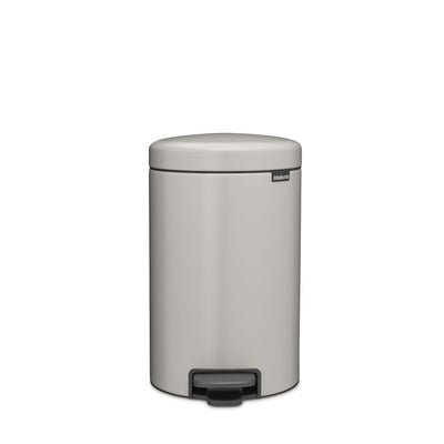 NewIcon Pedal Bin 12L Soft Grey